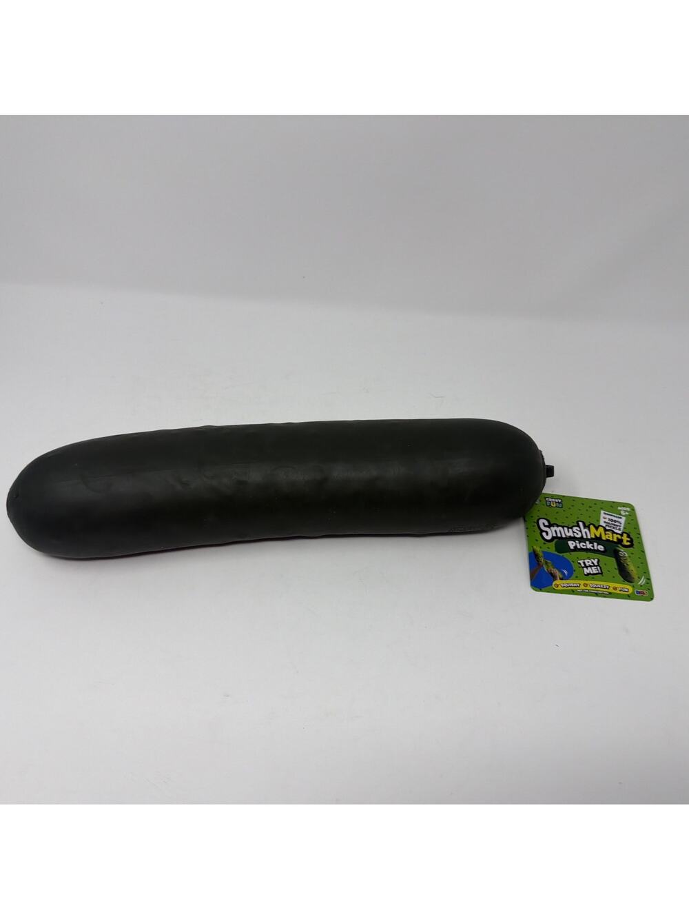 Crazy Fun VIRAL AUTHENTIC RMS SmushMart Pickle Squishy Dark Green BRAND NEW